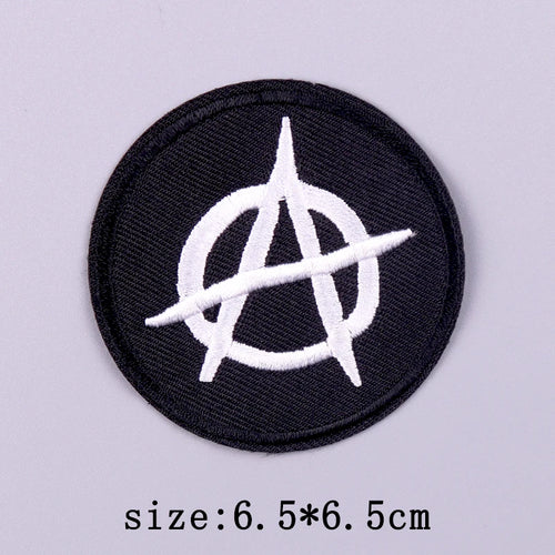 Punk Funny Patch Iron On Patches For Clothing Thermoadhesive Patches
