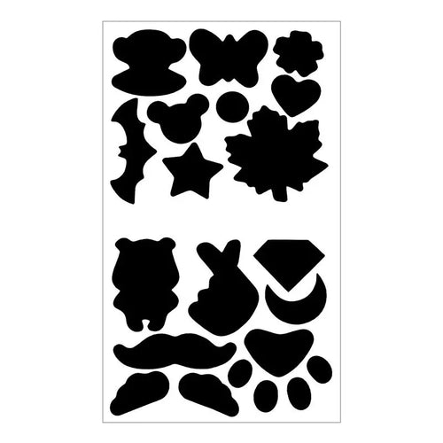 Self Adhesive Black Patches For Down Jackets Pants Clothes Repair