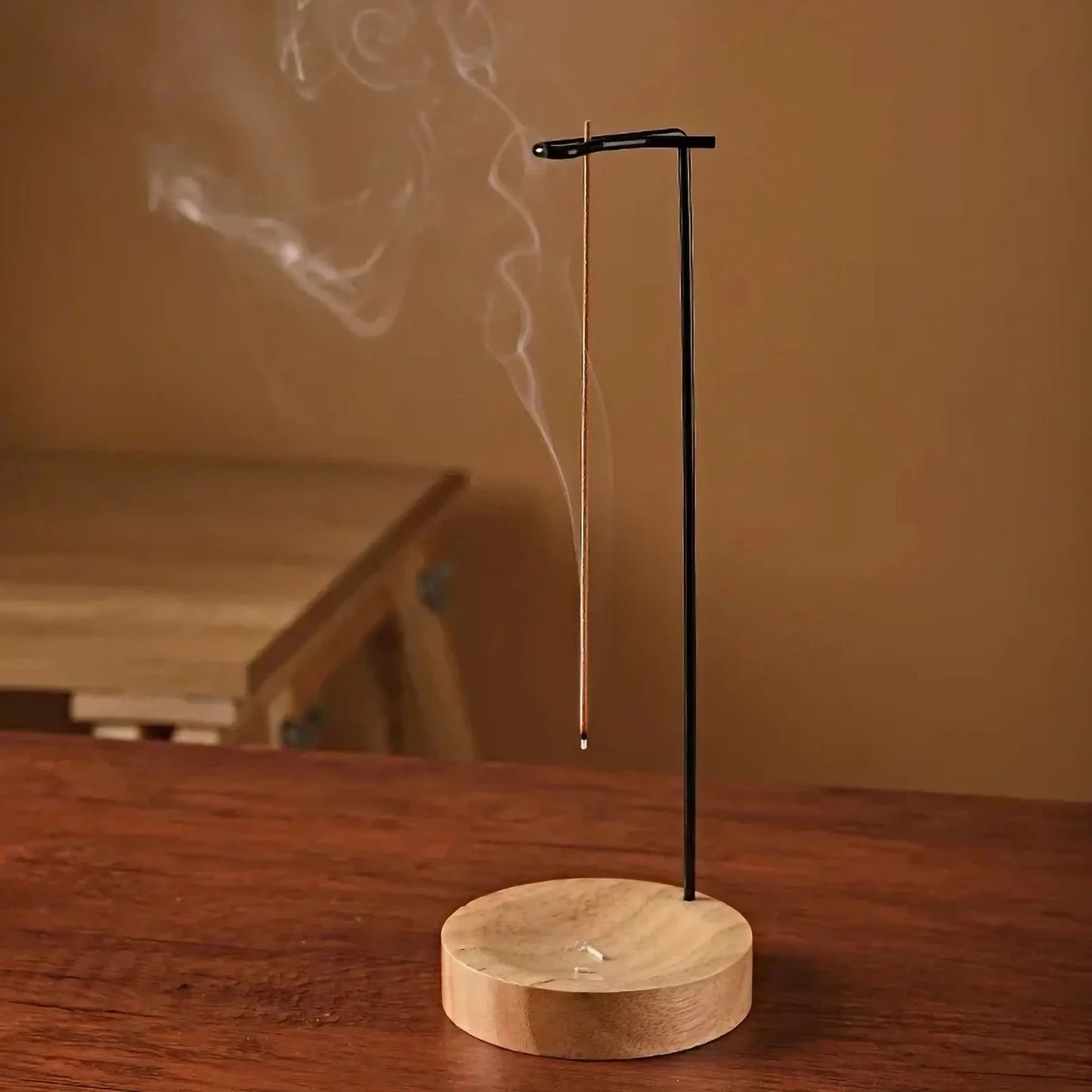 Insence Burner Upside Down Incense Burner Incense Stick Holder Wooden