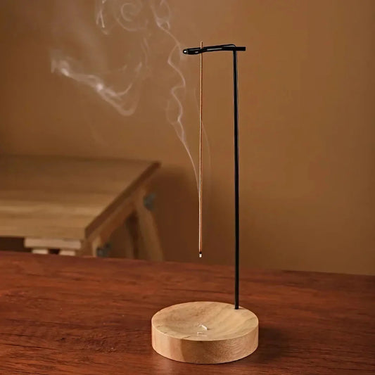 Insence Burner Upside Down Incense Burner Incense Stick Holder Wooden