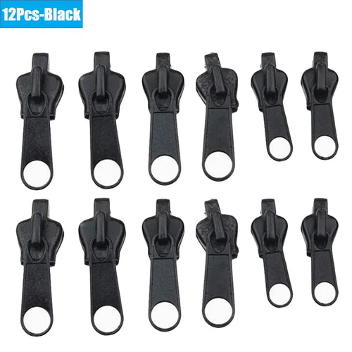 6/36pcs Fix Zip Puller Universal Instant Zippers Fix Zipper Repair Kit