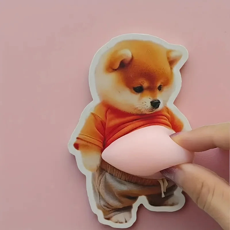 3D Shiba Inu Stickers – Cute Orange Apparel Shiba Inu Stickers, 3D