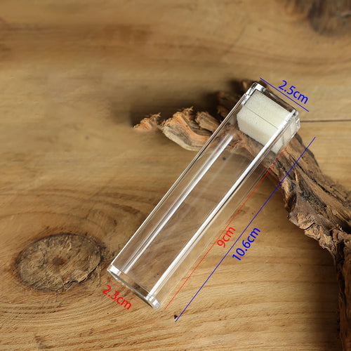 Portable Plastic Toothpick Case - Clear Toothpick Holder for Outdoor