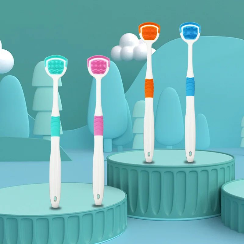 1pc Tongue Scraper, Reduce Bad Breath For Oral Care, Tongue