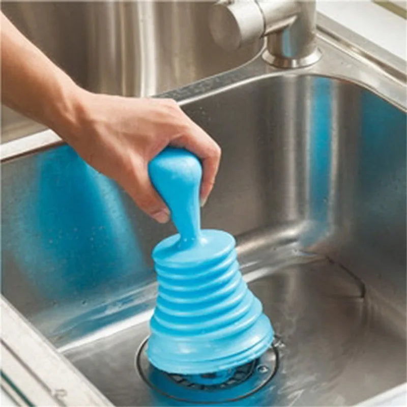 1PC Pipeline Dredge Suction Cup Toilet Plungers Press Cleaning Sink