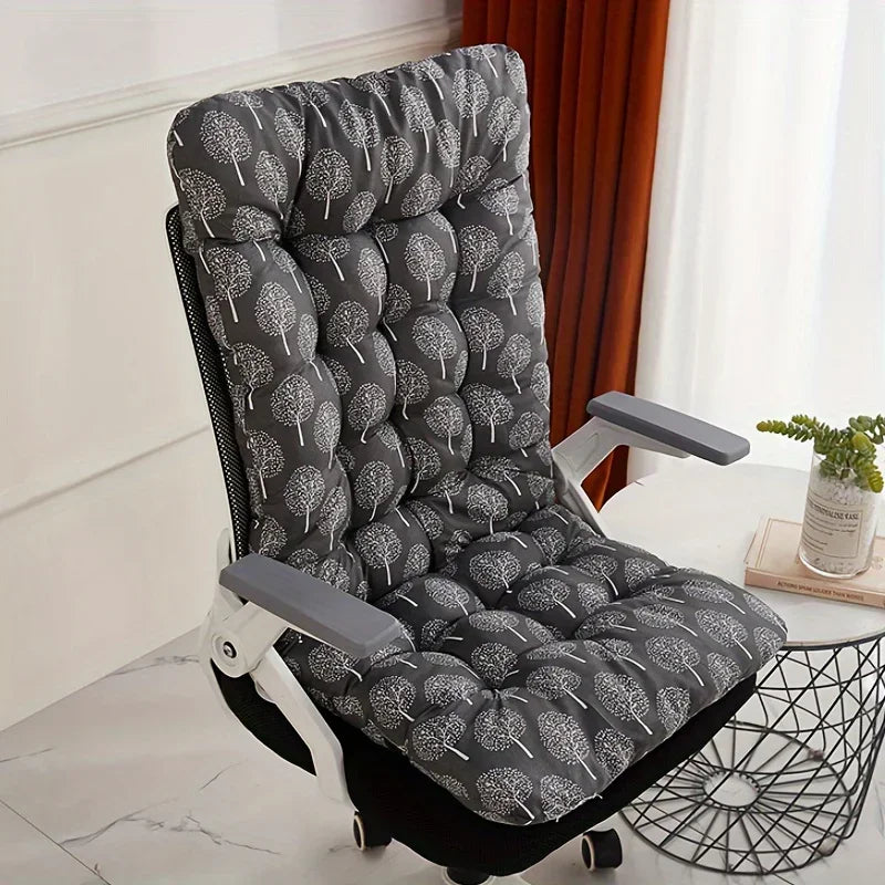 Ergonomic Office Chair Cushion with Integrated Backrest Support -