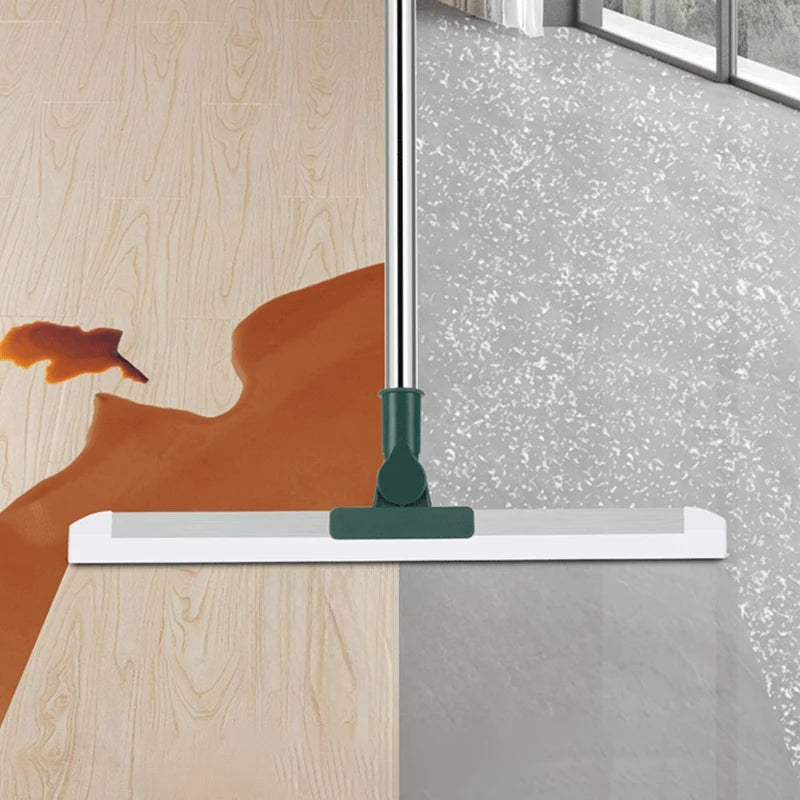 Cleaning Brush Long Handle Telescopic Magic Broom Silicone Floor Wiper