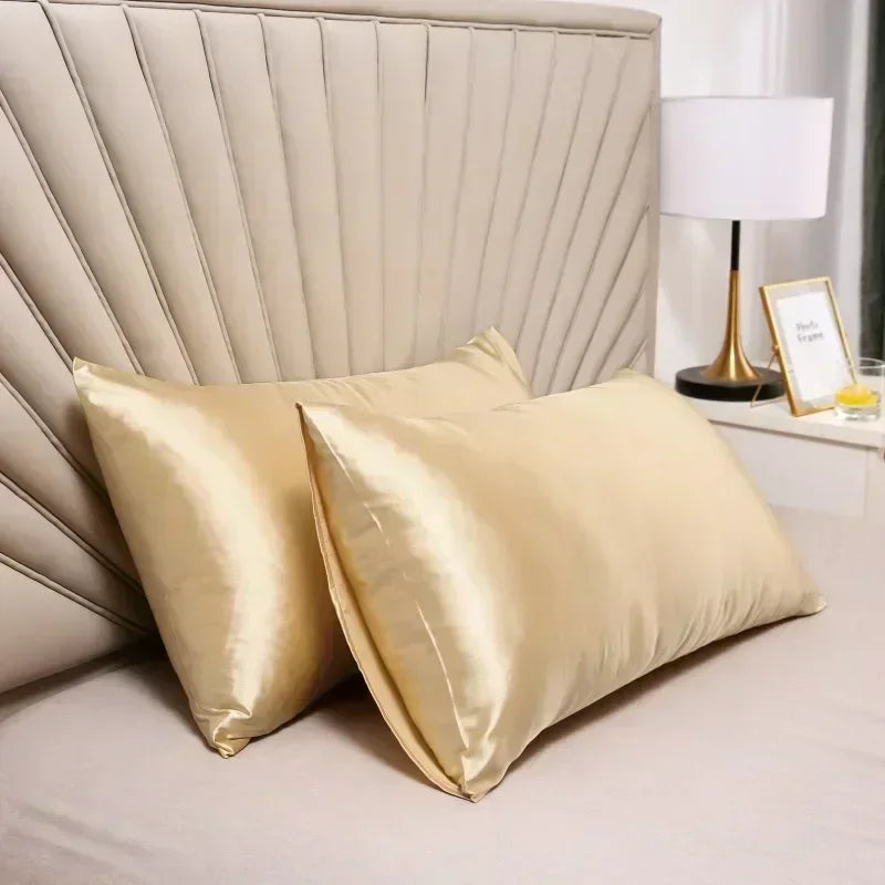 100% Natural Mulberry Silk Pillow Case Real Silk Protect Hair Skin