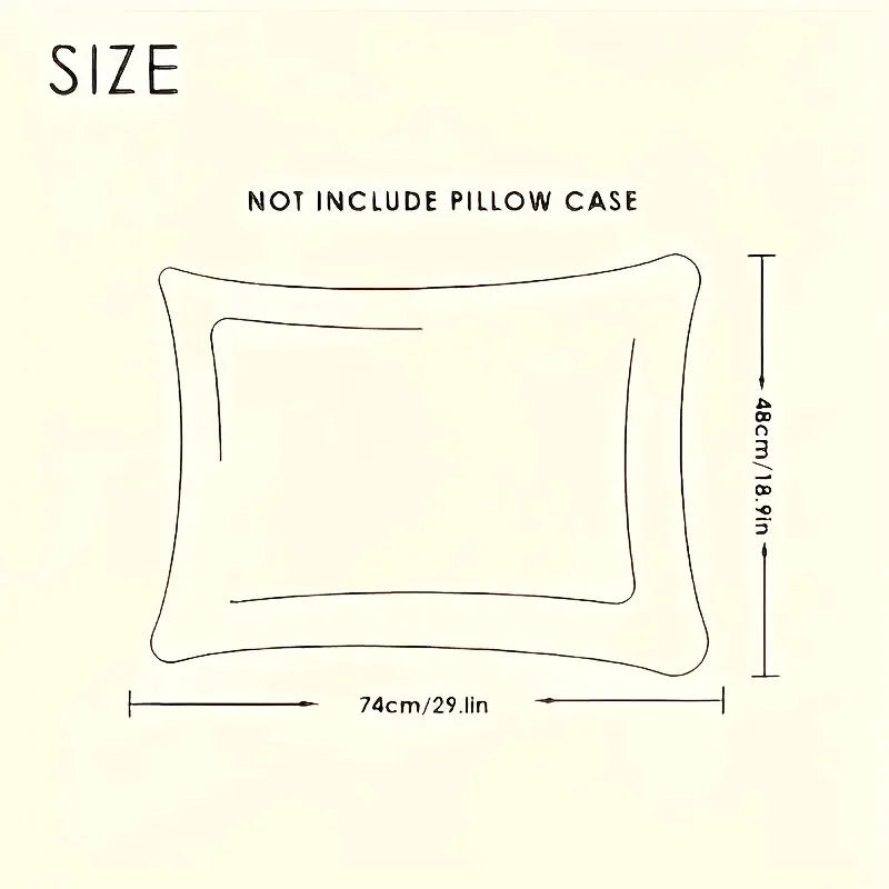 1PC 48x74CM Hotel-Grade Specifically Designed for Cervical Spine