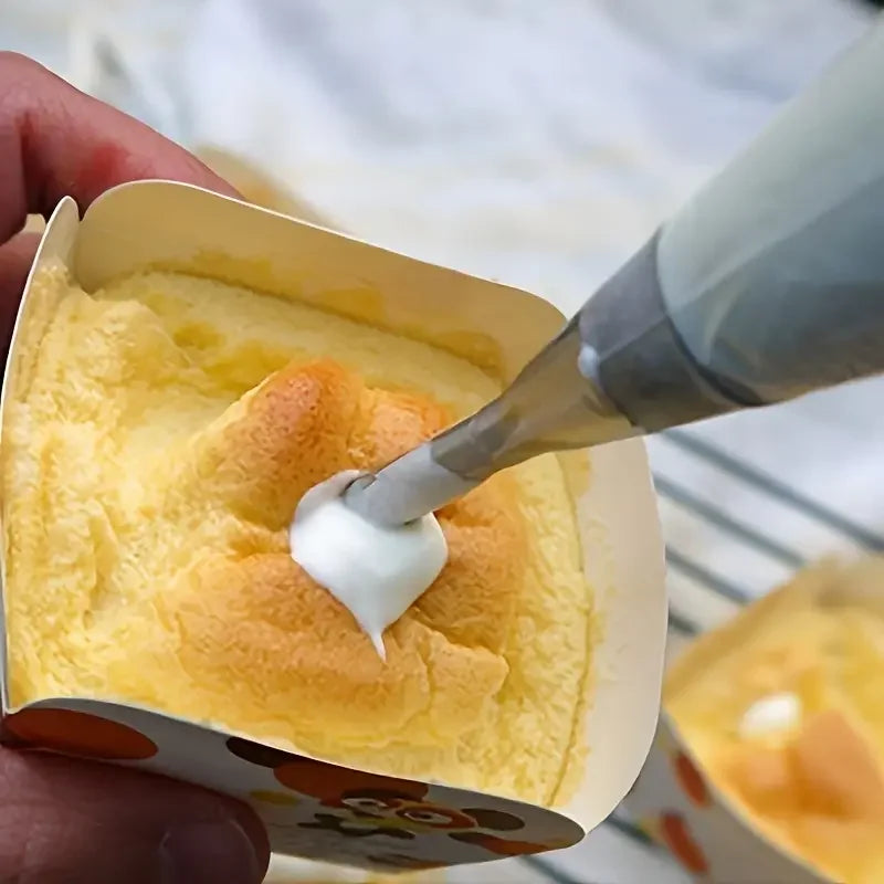 Stainless Steel Puff Pastry Piping Nozzle Cake Cupcake Cookie Cream