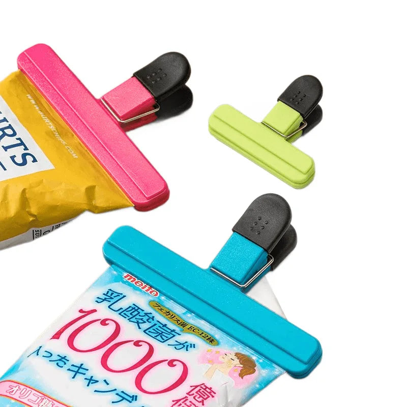 Portable Bag Clips Kitchen Storage Food Snack Seal Sealing Bag Clips
