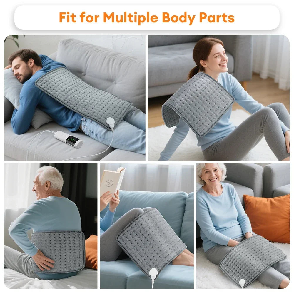30*60cm Electric Heating Pads for Back Neck Shoulder Home Office