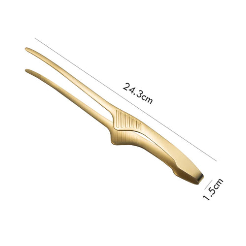 Stainless Steel Food Tongs Food Chief Tongs BBQ Tweezer Clip Stainless