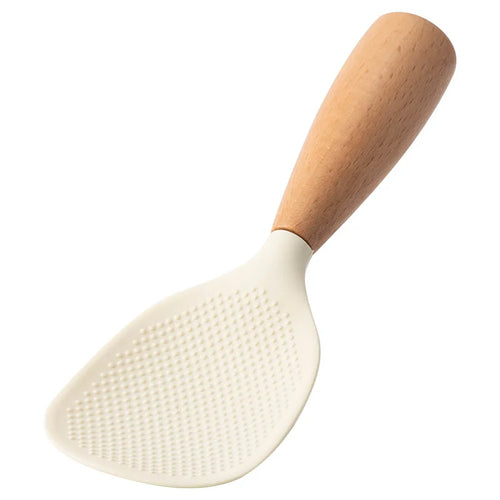 Silicone Kitchen Utensils Set Wooden Handle Non-stick Spatula Cookware