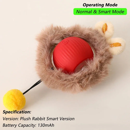 Indoor Interactive Birds Toy for Cat Chasing Teasing Toy Sounding