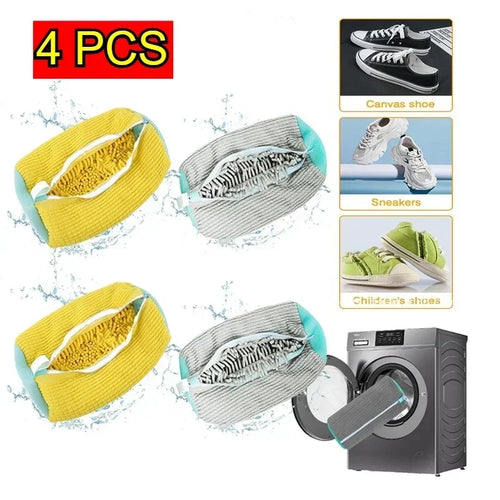 Sneaker Washing Net Bag To Wash Slippers Shoe Laundry Net Washing