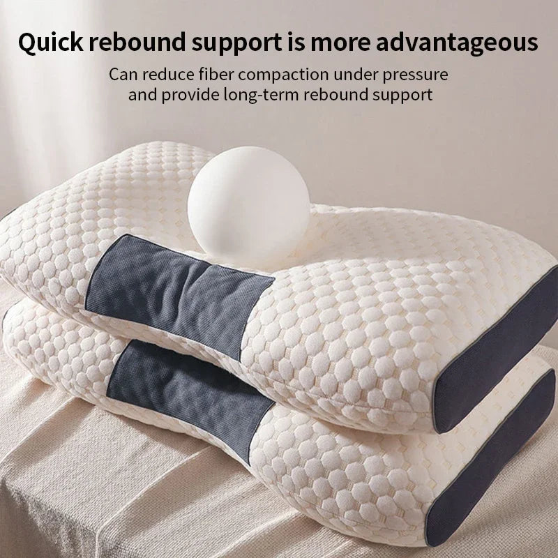 1PC Neck Pillow Help Sleep Protect The Neck Cervical Orthopedic