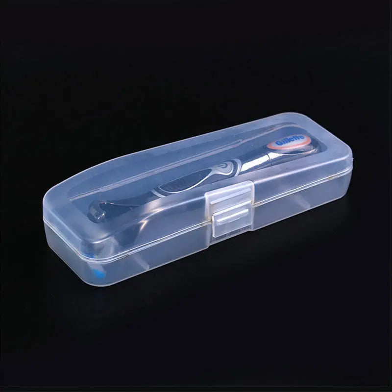 Stylish and Durable Shaving Storage Box for Men's Razors, Easy to