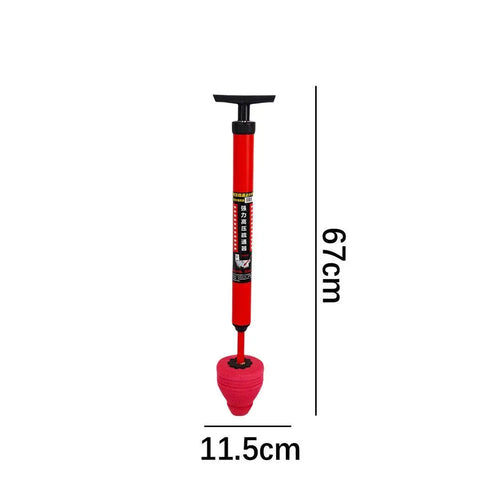 High Pressure Toilet Unblock One Shot Toilet Pipe Plunger Silicone