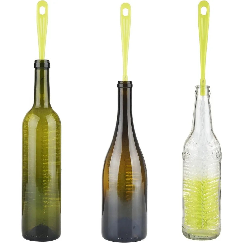 16” Long Bottle Brush Cleaner for Washing Wine/Beer/Sport