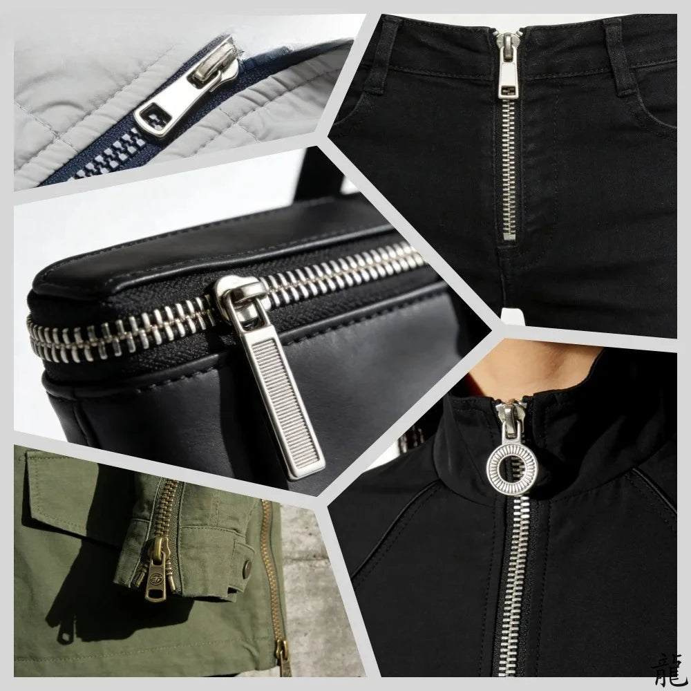 3-12Pcs Universal Zipper Repair Kit Quick Instant Detachable Zipper