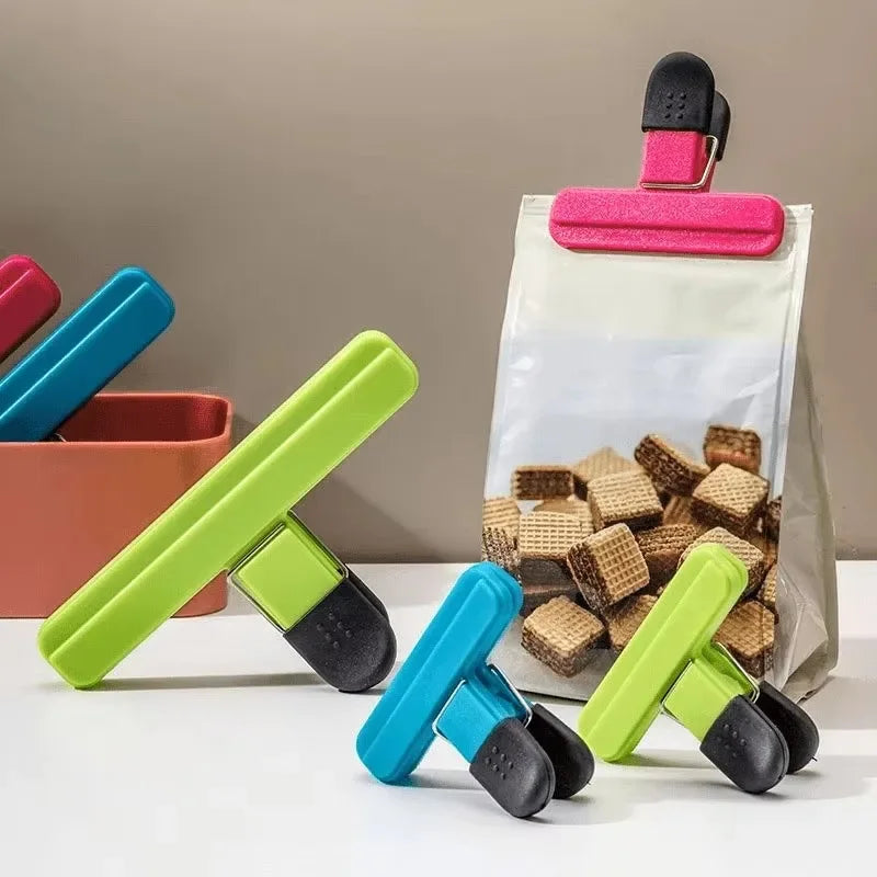 Portable Bag Clips Kitchen Storage Food Snack Seal Sealing Bag Clips