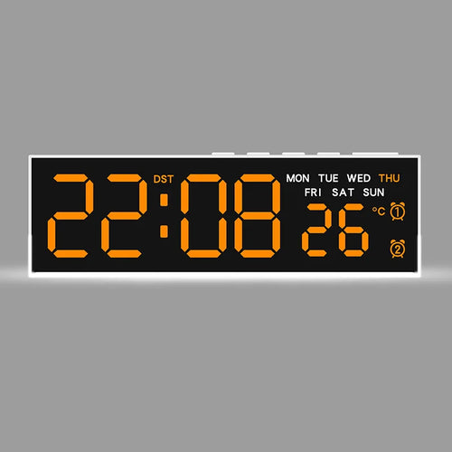 USB Powered Digital Alarm Clock with White Mood Light TEMP Week 2