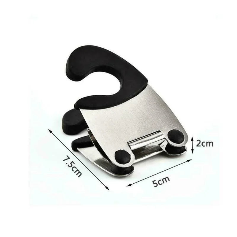 Pot Spoon Holder Pot Clip Holder Anti Scald Silicone Grip for Spoon