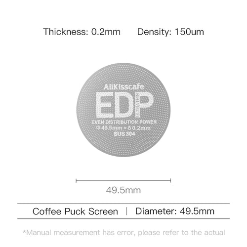 AliKisscafe 58mm to 49mm Step Down Portafilter Basket Kit Coffee
