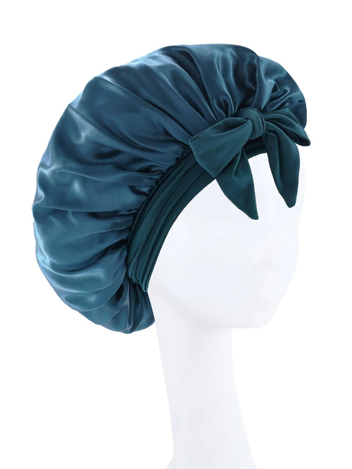 New Silky Bonnet For Sleeping Women Satin Bonnet Hair Bonnet Night