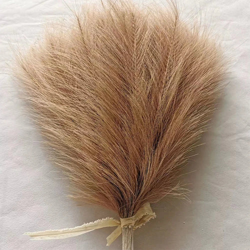 5/10/20PCS Fluffy Pampas Grass Boho Decor Artificial Flower Fake Plant