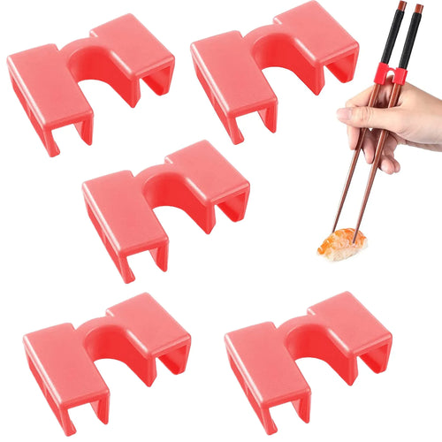 5 PCS Reusable Chopsticks Helpers Training Chopstick Hinges Connector