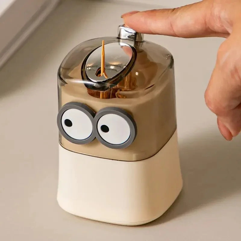 Creative Toothpick Storage Box Automatic Pop-up Toothpick Box Home