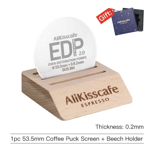 Alikisscafe Espresso Puck Screen Filter Stand 51mm 53.5mm 58.5mm For