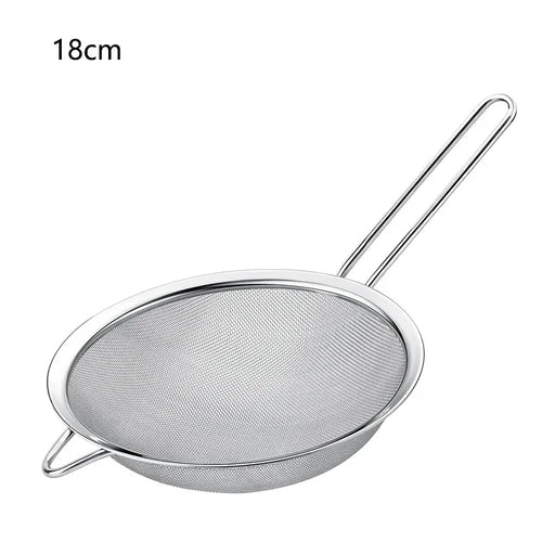 1/3/4Pcs/Set Stainless Steel Wire Fine Mesh Oil Strainer Flour