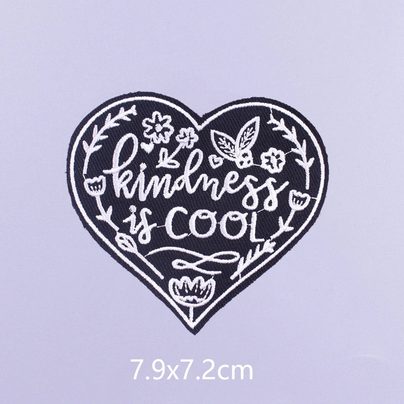 Punk Funny Patch Iron On Patches For Clothing Thermoadhesive Patches