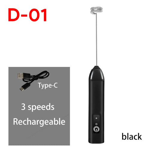 UPGRADED Electric Coffee Frother/MILK Whisk+Egg Beater MINI Food