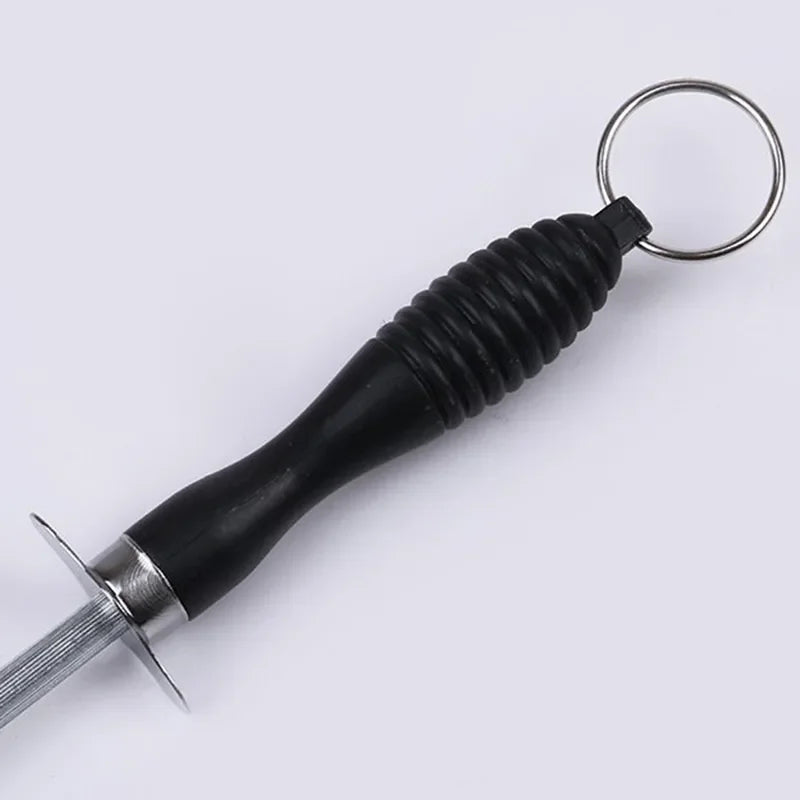 26cm Professional Carbon Steel Knife Sharpener Rod Durable Knife