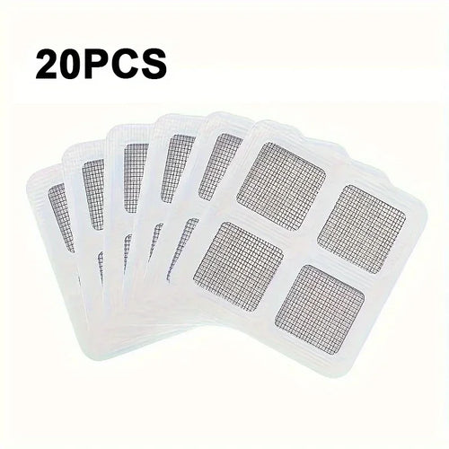 20PCS Disposable Floor Drain Sticker Sink Drain Hair Filter Blocker