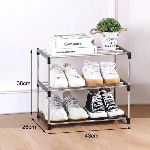 3/4 Shoe Rack Multi Layered And Space Saving Shoe Rack For Simple