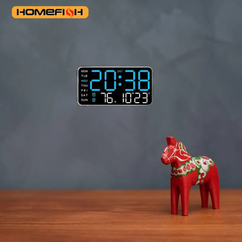 Giant Intelligent Digital Wall Clock｜One screen to control