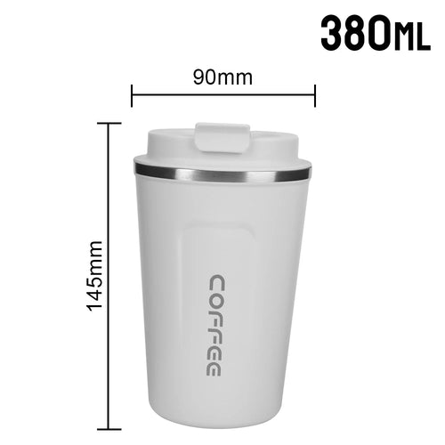 Thermo Cafe Coffee Mug Car Thermos Mug 380/510ML Leak_Proof Travel