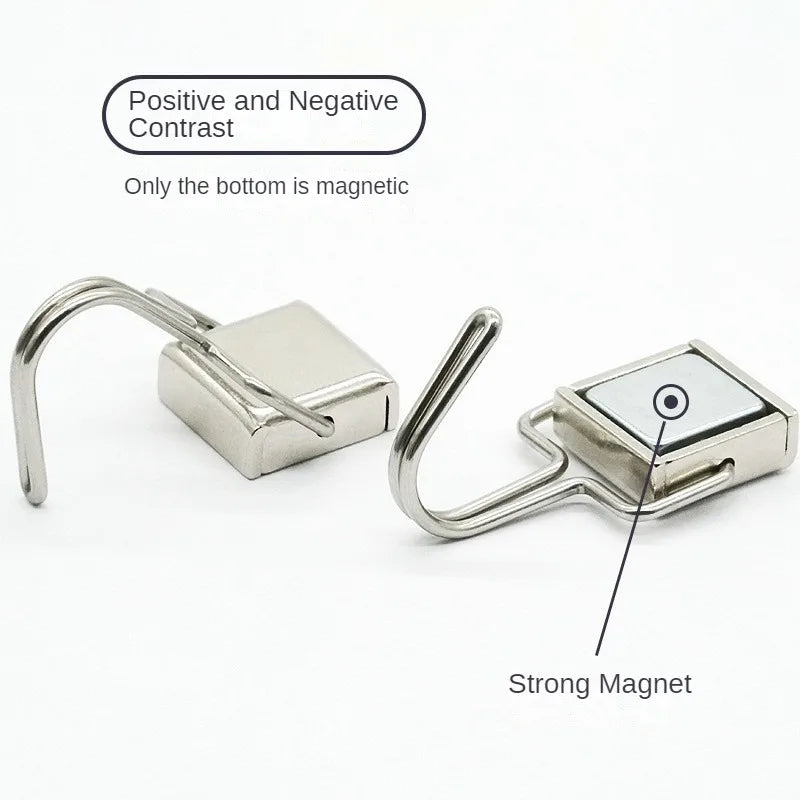50PCS Strong Magnetic Hooks Multi-Purpose Storage Hooks Home Kitchen