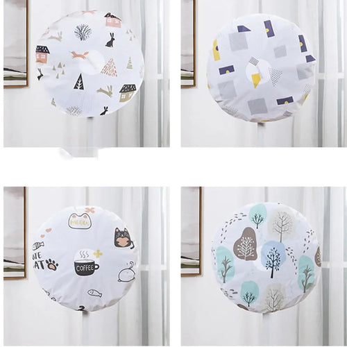 1pc-Fan Protective Cover Dust Cover, Waterproof Fan Cover Household