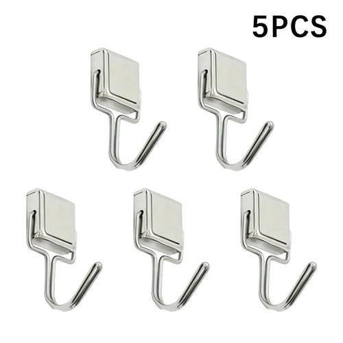 50PCS Strong Magnetic Hooks Multi-Purpose Storage Hooks Home Kitchen