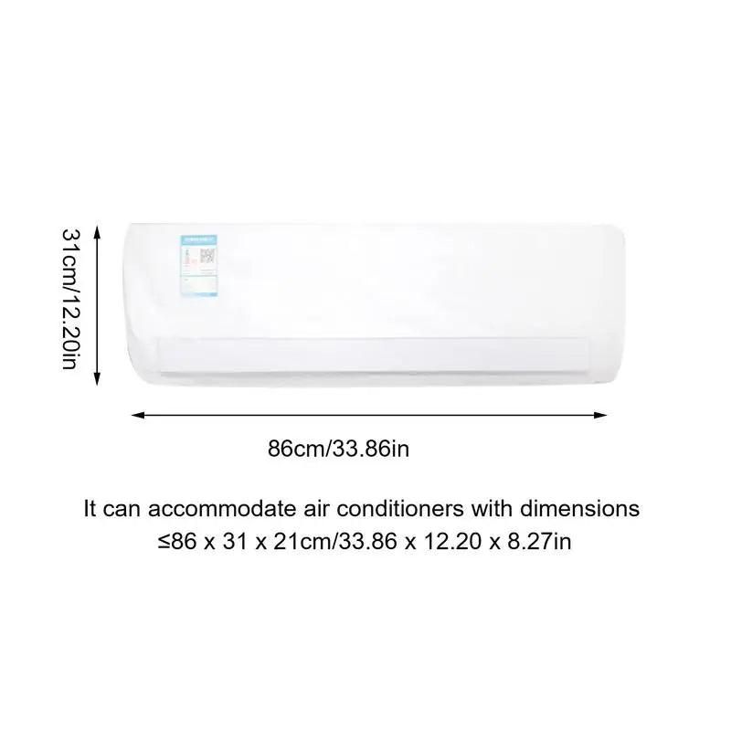 1pc Air Conditioner dustproof cover All-Inclusive Wall Air Conditioner