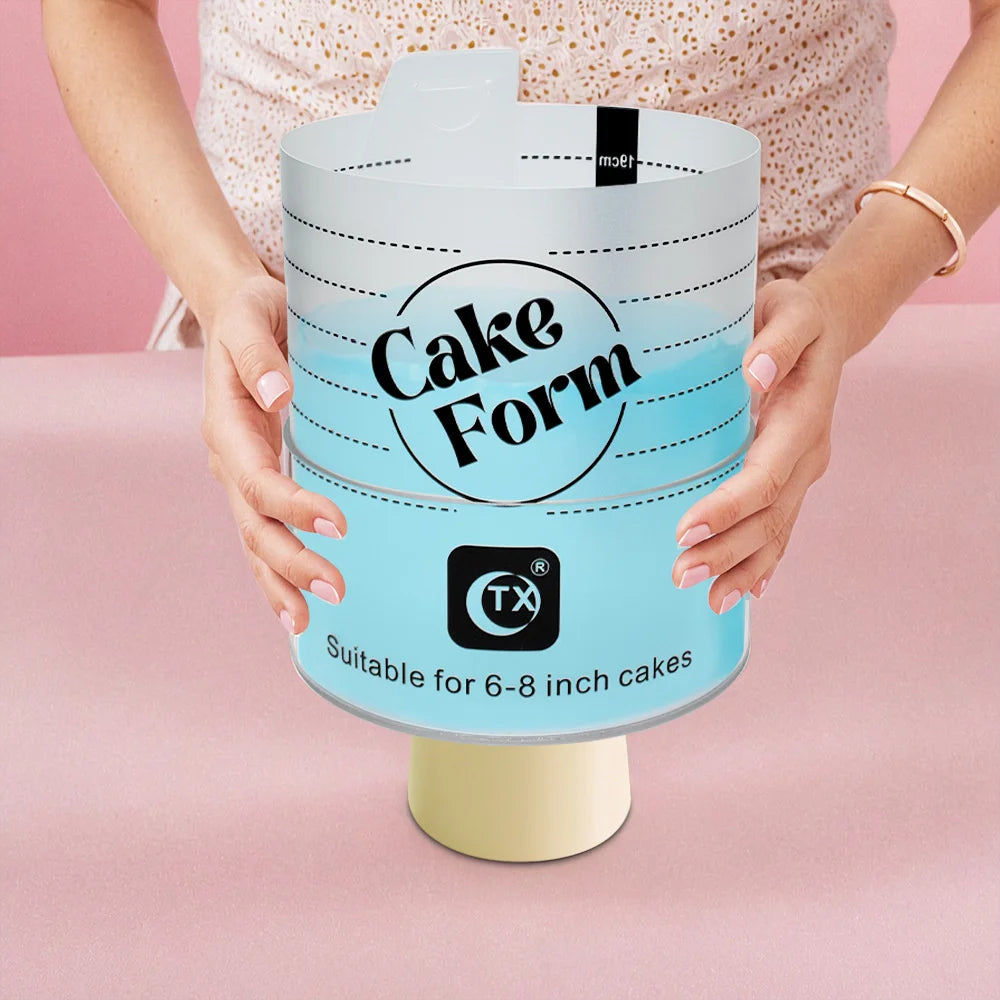 Adjustable Round Cake Form Mold Retractable Fondant Mousse Cake Ring