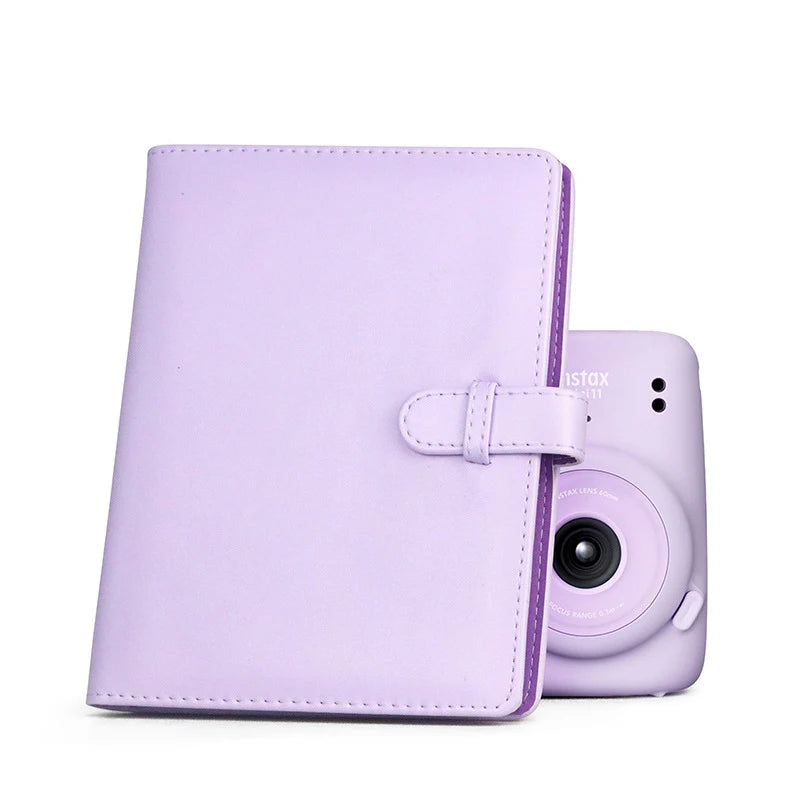 128 Pockets for Polaroid Photo Album PU Leather Case For Fujifilm