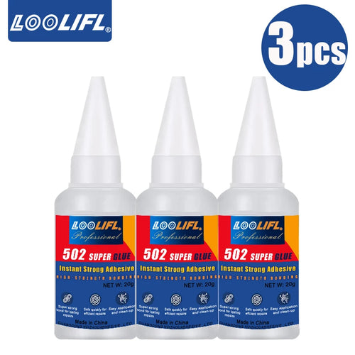 LOOLIFL Professional 502 Fast Glue Waterproof Universal Repair