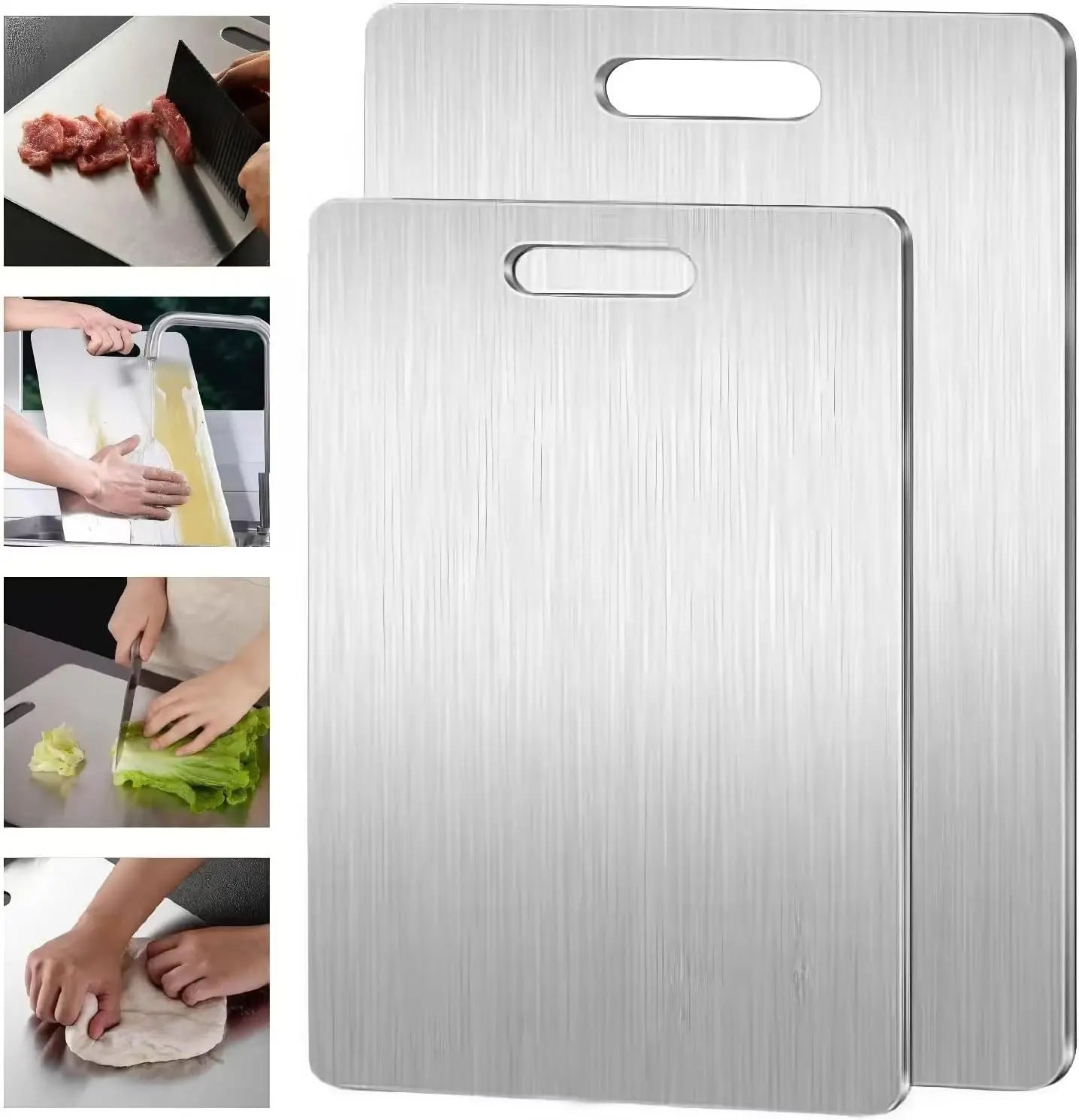 Stainless Steel Panel and Chopping Board Kitchen Household Thickened